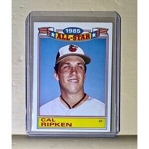 1986 Cal Ripken Topps Baseball All-Star Game Card #5